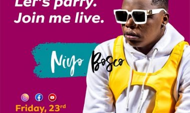 Niyo Bosco arataramira abanyarwanda mu birori byo kwizihiza isabukuru ya ‘Yolo’’