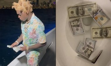 Umuraperi Kodak Black yajugunye amadolali mu musarane