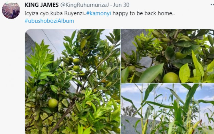 King James wamaze hafi amezi abiri muri Amerika mu mushinga wa Album ‘’Ubushobozi’’ yagarutse mu Rwanda-Amafoto