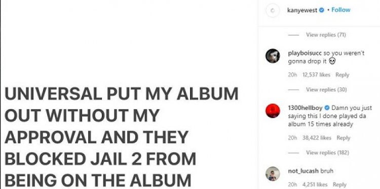 Kanye West ntiyemeranya n’ikipe imushinzwe ku isohorwa rya “Donda”