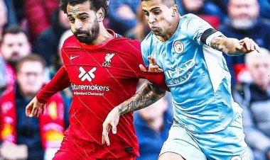 Rwabuze gica hagati ya Liverpool na Manchester City