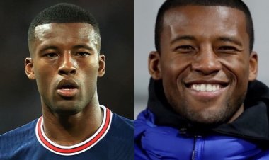 Georginio Wijnaldum kwicara ku ntebe y'abasimbura bikomeje kumutera agahinda
