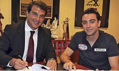 Xavi Hernández mu marembo amwerekeza muri Fc Barcelona