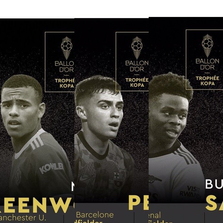 Mason Greenwood , Bukayo Saka na Pedri bahanganiye igihembo