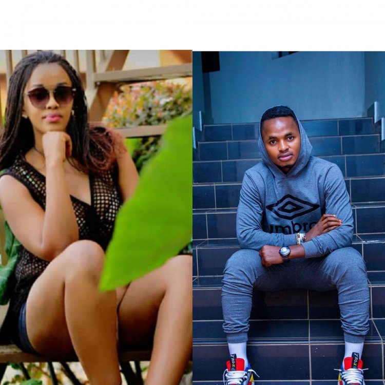 Muhire Kevin n’umukunzi we bateranye imitoma karahava