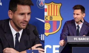 Lionel Messi mu gahinda kenshi yavuzeko  yifuza  gusubira muri Fc Barcelona