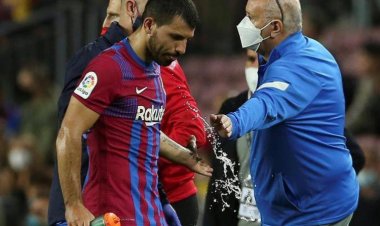 Inkuru ibabaje! : Sergio Kun Agüero agiye guhagarika umupira w’amaguru burundu