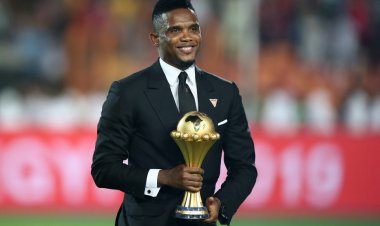 Umunyabigwi Samuel Eto'o yatorewe kuyobora ishyirahamwe ry'umupira w'amaguru muri Cameroon
