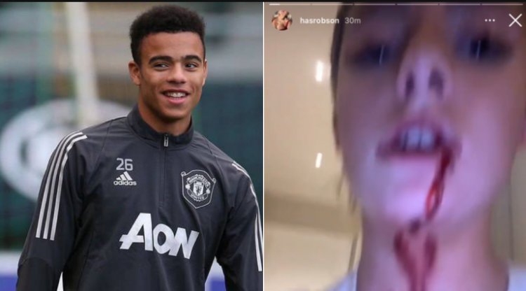 Manchester United yagize icyo ivuga kuri Mason Greenood ushinjwa gukomeretsa bikomeye umukunzi we