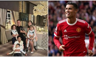 Ku isabukuru ye y'amavuko Cristiano Ronaldo yahawe impano y'akataboneka n'umugore we