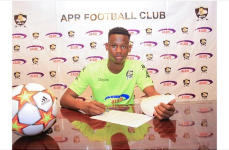 Ishimwe jean Pierre yongereye amasezerano muri APR FC