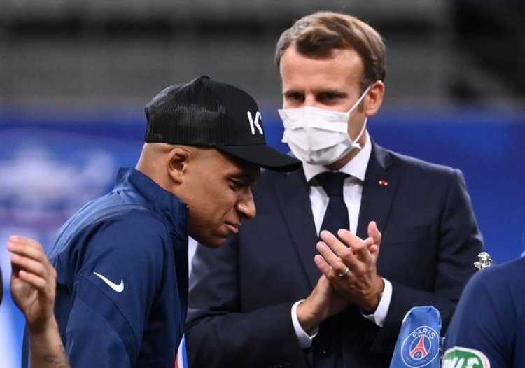 Perezida w'Ubufaransa yinjiye mu kibazo cya Kylian Mbappe