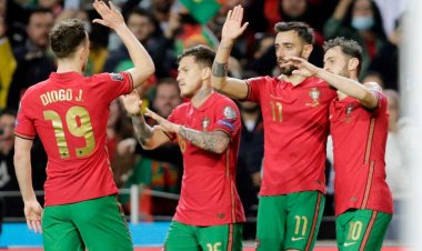 Portugal yirengeje North Macedonia ibona itike yo kujya mu gikombe cy'isi