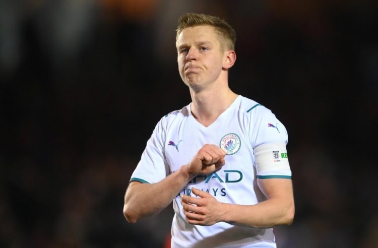 Oleksandr Zinchenko ukinira Manchester City yavuze impamvu atajya kurwanirira igihugu cye cya Ukraine