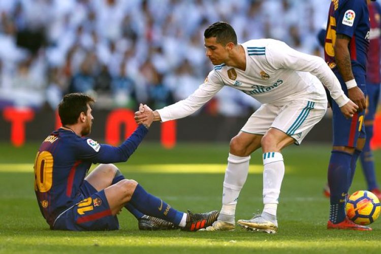 Uwahoze atoza Real Madrid yavuze ukuntu Lionel Messi yatumye Cristiano Ronaldo akora cyane