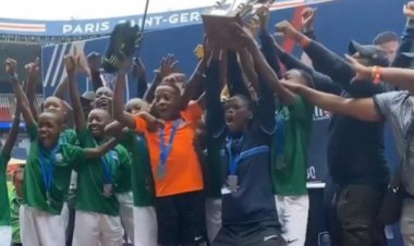 Academy ya PSG yo mu Rwanda yegukanye igikombe cy'isi muri U-13