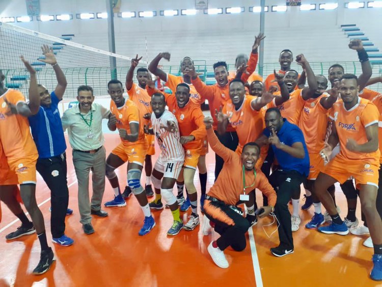 Volleyall:Gisagara VC yakoze amateka yegukana umudari mu mikino nyafurika