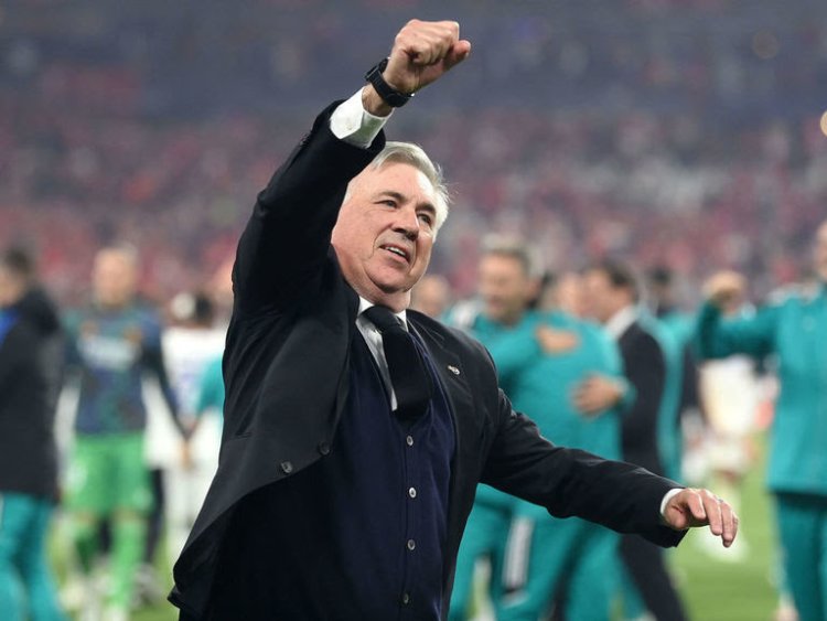 Carlo Ancelotti utoza Real Madrid yongeye kwandika amateka y'akataraboneka