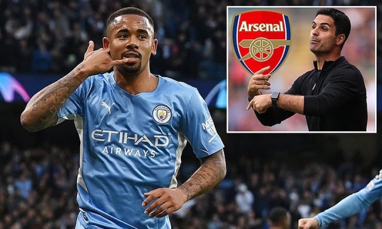 Arsenal yiyemeje gutanga byose kuri rutahizamu wa Manchester City