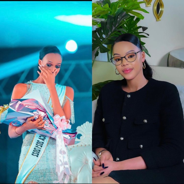 Inkuru yabuze kibara! Miss Umunyana Shanitah yahishuye amayeri akoreshwa n'inyaryenge zitwaza gutegura amarushanwa y'ubwiza zigamije kumira bunguri umusaruro uvamo