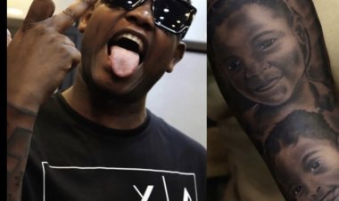 Tattoo imwe ayihuje n’umugore ndetse isobanuye uko bahuye! Bruce Melodie yiniguye uko yabaye mu buroko