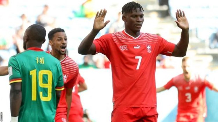 World Cup 2022:Cameroon izatwara Igikombe cy'isi mu mboni za Eto'o yatangiye itsindwa n'Ubusuwisi