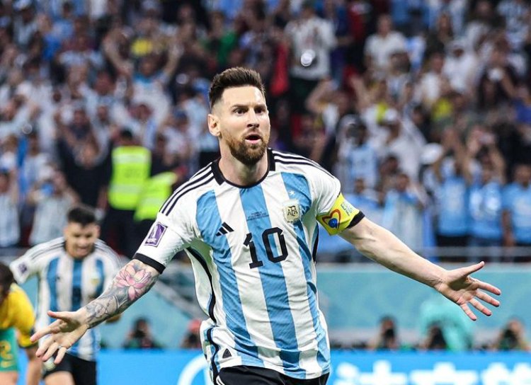 World Cup 2022: Ku mukino w'igihumbi wa Messi, Argentine yikuye imbere ya Australia