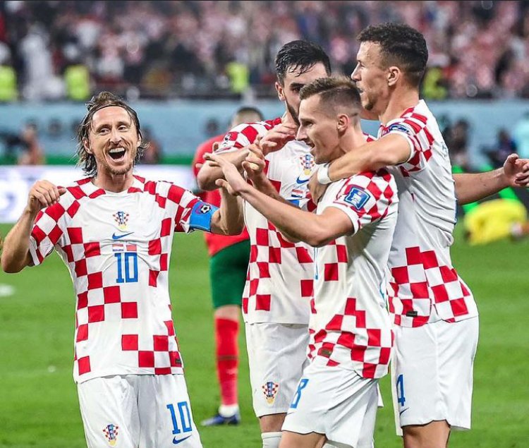 World Cup 2022:Croatia yahojejwe amarira n'umwanya wa gatatu Maroc ishimirwa aho yageze