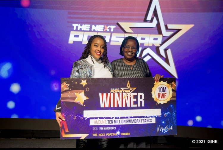 The Next Popstar: Kibatega Jasmine agiye guhabwa miliyoni 50 yatsindiye