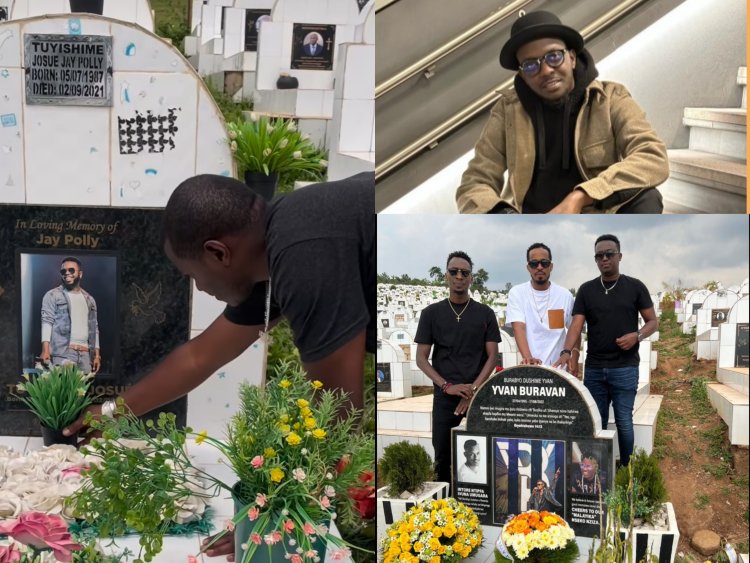 Jules Sentore yakebuye abafatira amafoto ku mva z'abitabye Imana