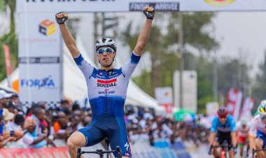 TdRwanda23:Ethan Vernon yegukanye agace ka mbere, Nsengimana jean Bosco yitwara neza