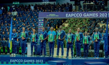 Police y'u Rwanda yakukumbye imidari mu mikino ya EAPCCO Games 2023