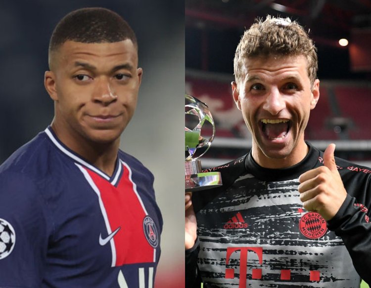 Thomas Muller yateguje Kylian Mbappe ibihe bigoye mu Budage