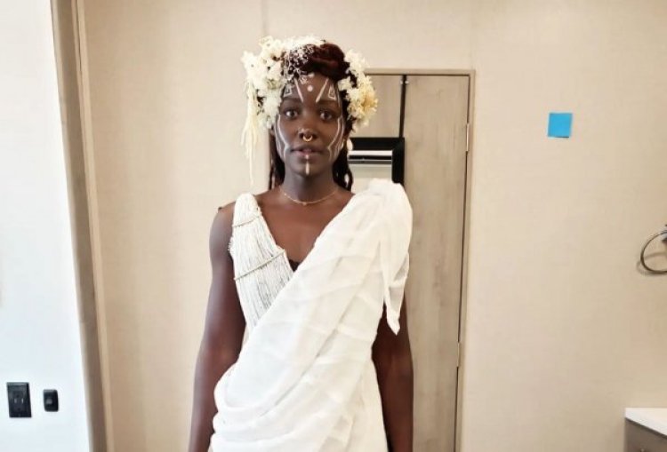 Lupita yakoresheje umushanana nyarwanda muri Film Black panther