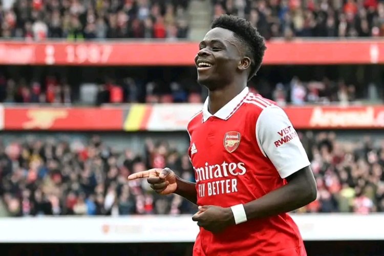 Bukayo Saka agiye gushyirwa i Gorora muri Arsenal