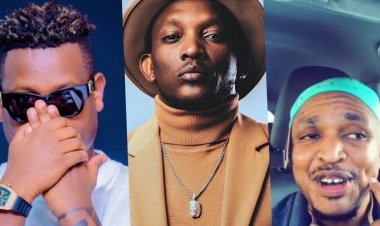 Bruce Melodie yicaje Ddumba amwigisha ikinyabupfura