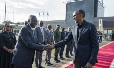 Perezida Kagame yasezeye mu cyubahiro kidasanzwe mugenzi we wa Kenya