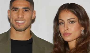 Uwahoze ari umugore wa  Achraf Hakimi  ararira ayo kwarika