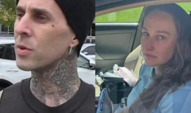 Travis Barker yagabweho igitero n'umugore