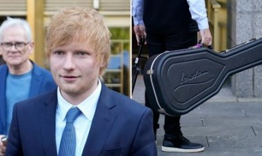 Ed Sheeran yakirigitiye gitari mu rukiko