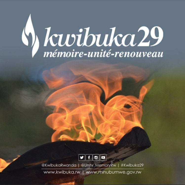 Kwibuka 29:  Ibibujijwe muri iki Cyumweru