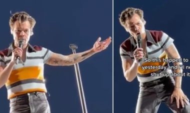 Harry Styles umugore yatumye ahagarikira indirimbo hagati mu gitaramo