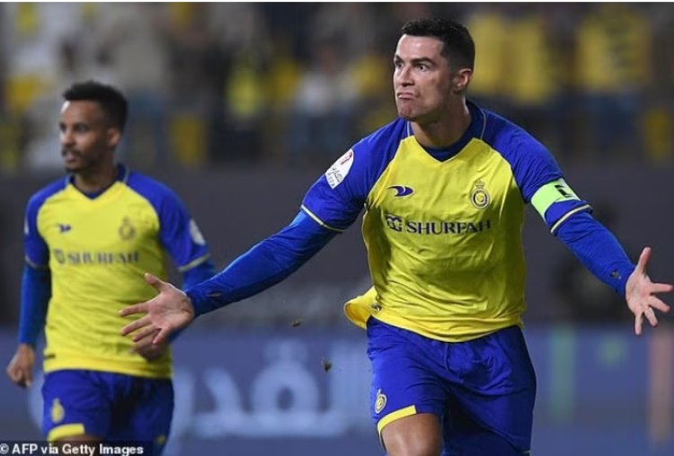 Ronaldo aratera umugongo Al Nassr