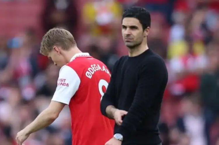 Mikel Arteta arasaba imbabazi