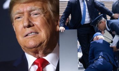 Trump yihanganishije Joe Biden uherutse guta isaro ku karubanda