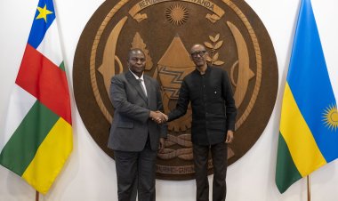 Ni iki Perezida w'u Rwanda n'uwa Centrafrique baganiriye i Kigali?