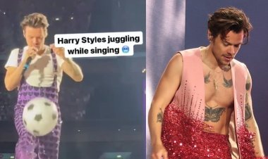 Harry Styles yaconze ruhago ku rubyiniro imvumbi riratumuka