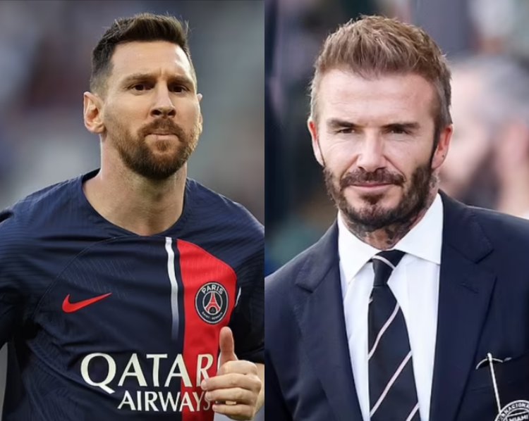 Apple na Adidas zashyize hamwe na David Beckham mu kureshya Messi