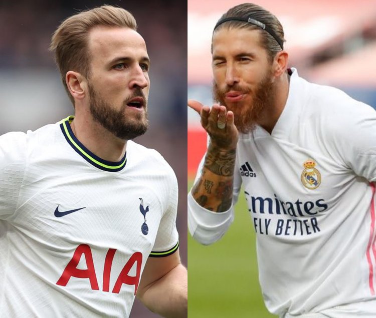 Sergio Ramos yagiriye inama Harry Kane wabaye imari ishyushye