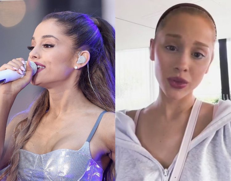 Amashusho Ariana Grande yashyize hanze yongeye gusiga abafana bahangayitse